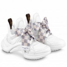 Louis Vuitton LV Archlight Sneakers with Damier Azur Laces Louis Vuitton LV Archlight Sneakers with Damier Azur Laces