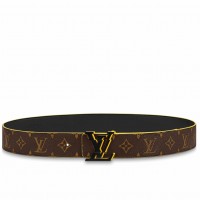 Louis Vuitton LV Broken 40mm Reversible Belt In Monogram Canvas M0612V Louis Vuitton LV Broken 40mm Reversible Belt In Monogram Canvas M0612V
