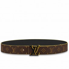 Louis Vuitton LV Broken 40mm Reversible Belt In Monogram Canvas M0612V Louis Vuitton LV Broken 40mm Reversible Belt In Monogram Canvas M0612V