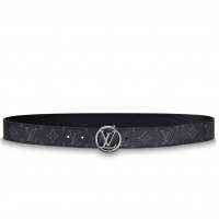 Louis Vuitton LV Crcle 35mm Belt In Monogram Eclipse Canvas M9931Q