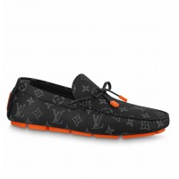 Louis Vuitton LV Driver Moccasin In Monogram Eclipse Canvas Louis Vuitton LV Driver Moccasin In Monogram Eclipse Canvas