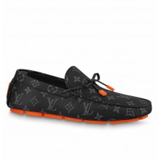 Louis Vuitton LV Driver Moccasin In Monogram Eclipse Canvas Louis Vuitton LV Driver Moccasin In Monogram Eclipse Canvas