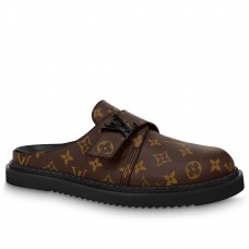 Louis Vuitton LV Easy Mules In Monogram Canvas Louis Vuitton LV Easy Mules In Monogram Canvas