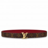 Louis Vuitton LV Initiales 30MM Reversible Belt In Monogram Canvas M0218W Louis Vuitton LV Initiales 30MM Reversible Belt In Monogram Canvas M0218W