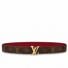 Louis Vuitton LV Initiales 30MM Reversible Belt In Monogram Canvas M0218W