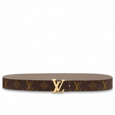 Louis Vuitton LV Initiales 30MM Reversible Belt in Monogram Canvas M0646V