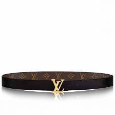 Louis Vuitton LV Initiales 30MM Reversible Belt In Monogram Canvas M9453T