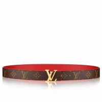 Louis Vuitton LV Initiales 30MM Reversible Belt In Monogram Canvas M9498U