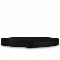 Louis Vuitton LV Initiales 35mm Belt In Taiga Leather M0001Q Louis Vuitton LV Initiales 35mm Belt In Taiga Leather M0001Q