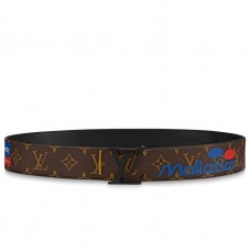 Louis Vuitton LV Initiales 40mm Belt In Monogram Canvas M0161U Louis Vuitton LV Initiales 40mm Belt In Monogram Canvas M0161U