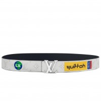Louis Vuitton LV Initiales 40mm Belt In Monogram Canvas M0162U Louis Vuitton LV Initiales 40mm Belt In Monogram Canvas M0162U