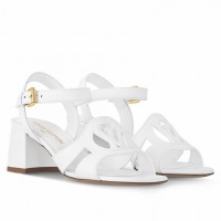 Louis Vuitton LV Isola Sandal 55mm in White Calfskin