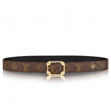 Louis Vuitton LV Malletier 30MM Belt In Monogram Canvas M9312U Louis Vuitton LV Malletier 30MM Belt In Monogram Canvas M9312U
