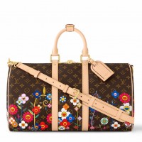 Louis Vuitton LV x TM Keepall Bandouliere 45 Bag in Monogram Canvas M14182 Louis Vuitton LV x TM Keepall Bandouliere 45 Bag in Monogram Canvas M14182