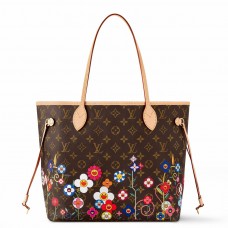 Louis Vuitton LV x TM Neverfull MM Bag in Monogram Canvas M13271 Louis Vuitton LV x TM Neverfull MM Bag in Monogram Canvas M13271