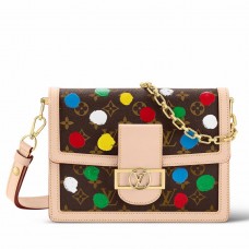 Louis Vuitton LV x YK Dauphine MM Bag M46432 Louis Vuitton LV x YK Dauphine MM Bag M46432