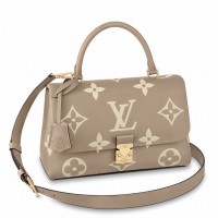 Louis Vuitton Madeleine BB Bag In Bicolor Monogram Empreinte Leather M46041