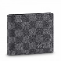 Louis Vuitton Marco Wallet In Damier Graphite Canvas N63336 Louis Vuitton Marco Wallet In Damier Graphite Canvas N63336