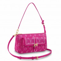 Louis Vuitton Maxi Multi Pochette Accessoires In Pink Monogram Canvas M46161 Louis Vuitton Maxi Multi Pochette Accessoires In Pink Monogram Canvas M46161