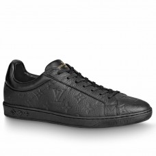 Louis Vuitton Men's Luxembourg Sneakers in Monogram-embossed Leather Louis Vuitton Men's Luxembourg Sneakers in Monogram-embossed Leather