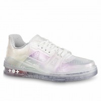 Louis Vuitton Men's LV Trainer Sneakers In Transparent Material