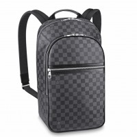 Louis Vuitton Michael Backpack In Damier Graphite Canvas N58024
