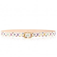Louis Vuitton Mini 25MM Belt In Monogram Multicolore Canvas M9585W Louis Vuitton Mini 25MM Belt In Monogram Multicolore Canvas M9585W