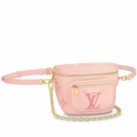Louis Vuitton Mini Bumbag In Monogram Empreinte Leather M82347 Louis Vuitton Mini Bumbag In Monogram Empreinte Leather M82347