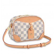Louis Vuitton Mini Deauville Bag In Damier Azur Canvas N50048 Louis Vuitton Mini Deauville Bag In Damier Azur Canvas N50048