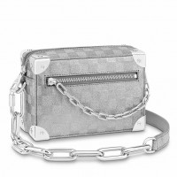 Louis Vuitton Mini Soft Trunk In Glitter Damier Leather M59726