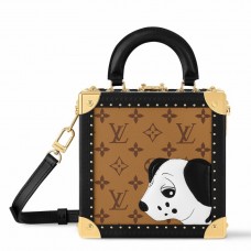Louis Vuitton Mini Square Trunk Dalmatien in Monogram Reverse Canvas Louis Vuitton Mini Square Trunk Dalmatien in Monogram Reverse Canvas