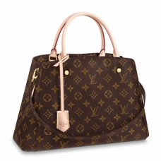 Louis Vuitton Montaigne MM Bag In Monogram Canvas M41056