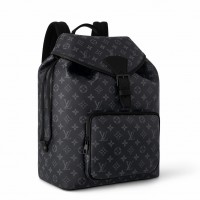 Louis Vuitton Montsouris Backpack in Monogram Eclipse Canvas M46683 Louis Vuitton Montsouris Backpack in Monogram Eclipse Canvas M46683