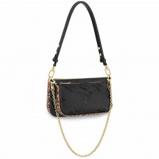 Louis Vuitton Multi Pochette Accessoires In Empreinte Leahter M58520