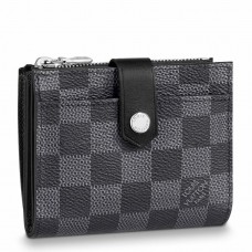 Louis Vuitton Multiple Card Holder In Damier Graphite Canvas N60451 Louis Vuitton Multiple Card Holder In Damier Graphite Canvas N60451