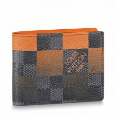 Louis Vuitton Multiple Wallet In Damier Graphite Giant Canvas N40423