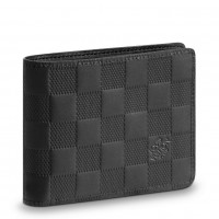 Louis Vuitton Multiple Wallet In Damier Infini Leather N63124 Louis Vuitton Multiple Wallet In Damier Infini Leather N63124