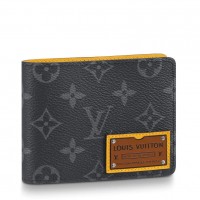 Louis Vuitton Multiple Wallet In Monogram Eclipse Canvas M69253 Louis Vuitton Multiple Wallet In Monogram Eclipse Canvas M69253