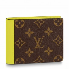 Louis Vuitton Multiple Wallet In Monogram Macassar Canvas M80781