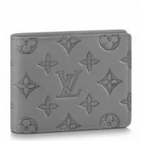 Louis Vuitton Multiple Wallet In Monogram Shadow Leather M81383 Louis Vuitton Multiple Wallet In Monogram Shadow Leather M81383