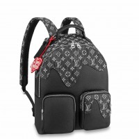 Louis Vuitton Multipocket Backpack In Monogram Denim Leather M45973