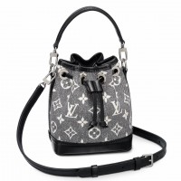 Louis Vuitton Nano Noe Bag In Monogram Denim M46449