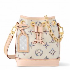 Louis Vuitton Nano Noe Bag in Monogram Fabric M83453 Louis Vuitton Nano Noe Bag in Monogram Fabric M83453