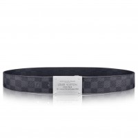 Louis Vuitton Neo Inventeur Reversible 40MM Belt In Damier Graphite Canvas M9234Q