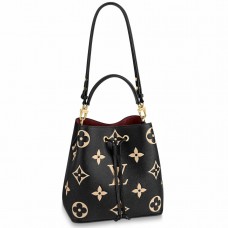 Louis Vuitton NeoNoe MM Bag In Bicolor Empreinte Leather M45495