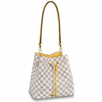 Louis Vuitton Neonoe MM Bag In Damier Azur Canvas N40151 Louis Vuitton Neonoe MM Bag In Damier Azur Canvas N40151