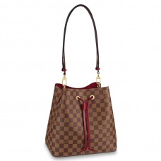 Louis Vuitton Neonoe MM Bag In Damier Ebene Canvas N40214