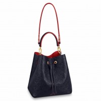 Louis Vuitton NeoNoe MM Bag In Monogram Empreinte Leather M45306 Louis Vuitton NeoNoe MM Bag In Monogram Empreinte Leather M45306