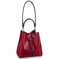 Louis Vuitton Neonoe MM Bag In Ruby Epi Leather M55303 Louis Vuitton Neonoe MM Bag In Ruby Epi Leather M55303