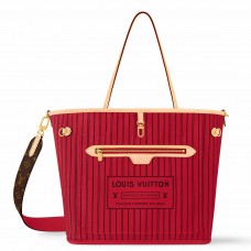 Louis Vuitton Neverfull Bandouliere Inside Out MM Bag in Monogram Canvas M12096 Louis Vuitton Neverfull Bandouliere Inside Out MM Bag in Monogram Canvas M12096